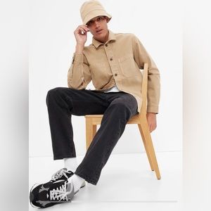Gap Denim Utility Overshirt, Kahki